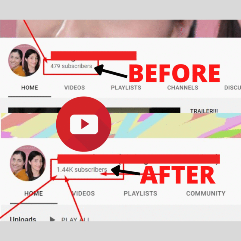 Professional YouTube organic growth service to increase subscribers, views, and watch time